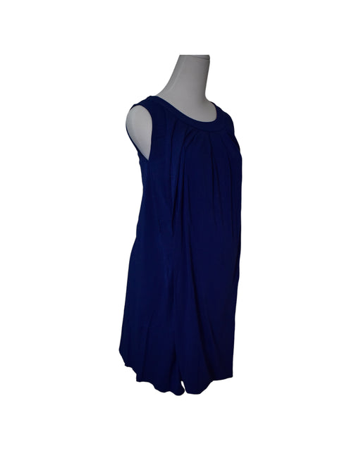 A Blue Sleeveless Dresses from Spring in size S for maternity. (Front View)