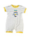 A White Rompers from Chateau de Sable in size 12-18M for boy. (Front View)