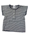 A Black Short Sleeve Tops from Petit Bateau in size 12-18M for girl. (Front View)