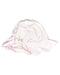 A Pink Sun Hats from Chateau de Sable in size 0-3M for girl. (Front View)