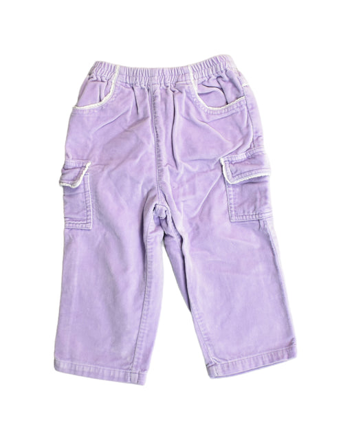 A Purple Casual Pants from Kingkow in size 6-12M for girl. (Front View)