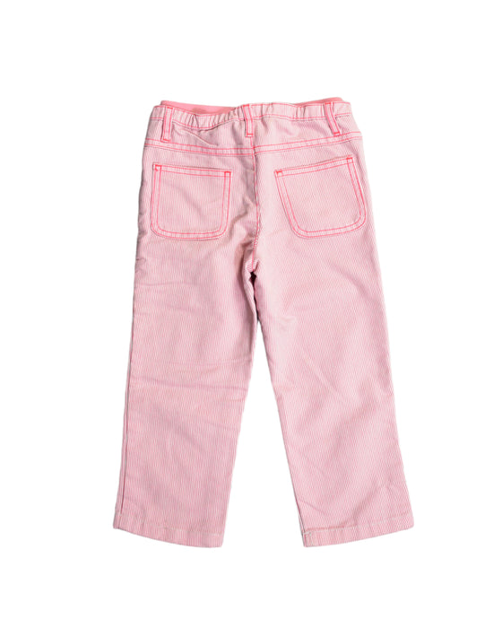 A Pink Casual Pants from Kingkow in size 6-12M for girl. (Back View)
