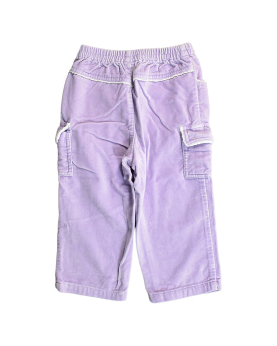 A Purple Casual Pants from Kingkow in size 6-12M for girl. (Back View)
