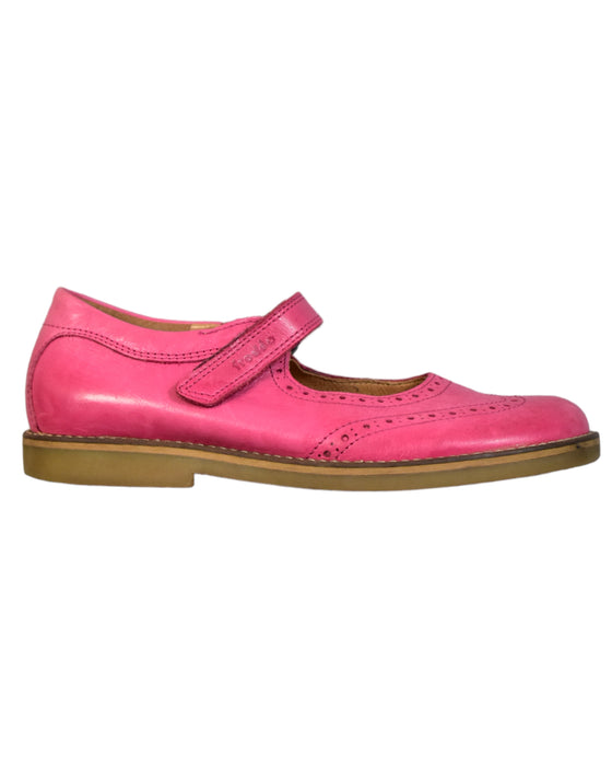 A Pink Flats from Froddo in size 10Y for girl. (Front View)