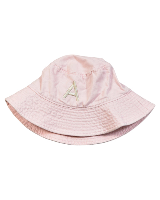 A Pink Sun Hats from Seed in size M for girl. (Back View)
