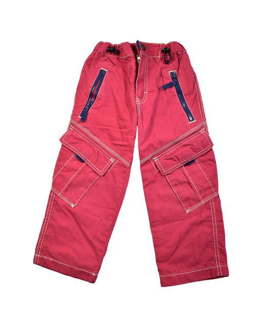 A Red Casual Pants from Boden in size 4T for boy. (Front View)