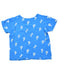 A Blue T Shirts from Petit Bateau in size 8Y for boy. (Back View)
