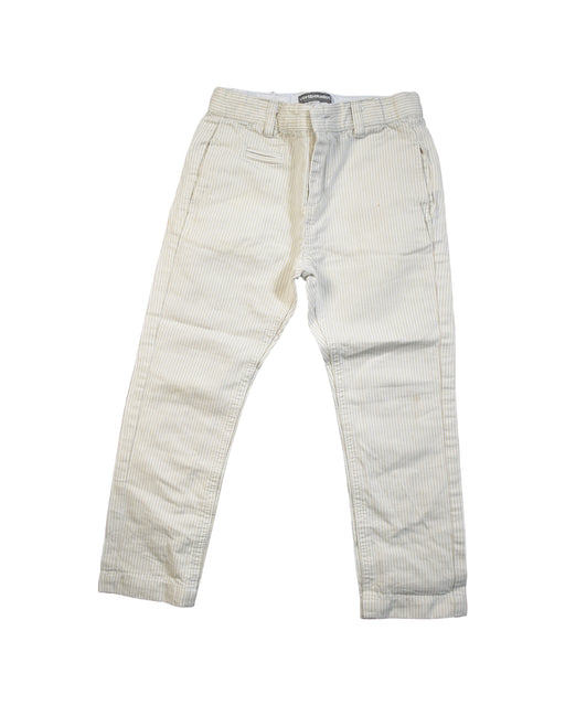 A Ivory Casual Pants from Vertbaudet in size 4T for boy. (Front View)