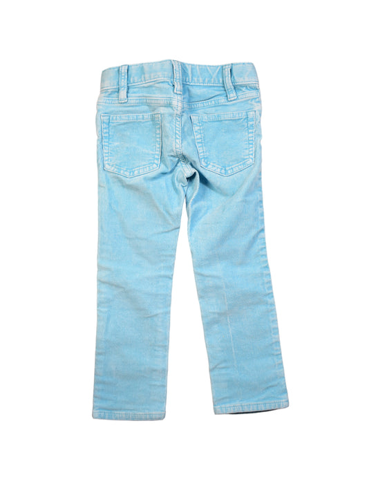 A Blue Jeans from Crewcuts in size 3T for boy. (Back View)