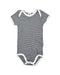 A Black Bodysuits from Petit Bateau in size 2T for boy. (Back View)