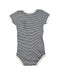 A Black Bodysuits from Petit Bateau in size 12-18M for boy. (Back View)