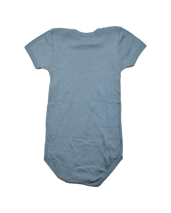 A Blue Bodysuits from Petit Bateau in size 3T for boy. (Back View)