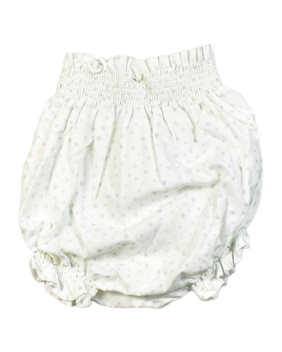 A White Bloomers from Paz Rodriguez in size 3-6M for girl. (Back View)
