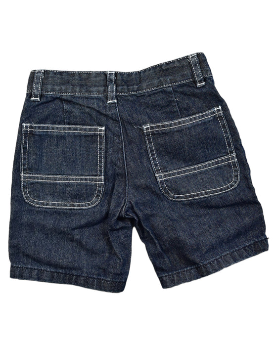 A Blue Shorts from Cyrillus in size 4T for boy. (Back View)