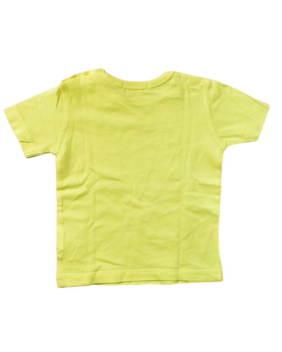 A Yellow Short Sleeve T Shirts from Bonpoint in size 3-6M for boy. (Back View)