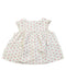 A Ivory Sleeveless Dresses from Bonpoint in size 12-18M for girl. (Back View)