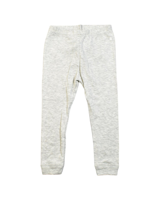 A Grey Sweatpants from Petit Bateau in size 2T for boy. (Front View)