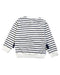 A White Sweatshirts from Petit Bateau in size 2T for boy. (Back View)