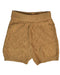 A Gold Shorts from FUB in size 4T for girl. (Front View)