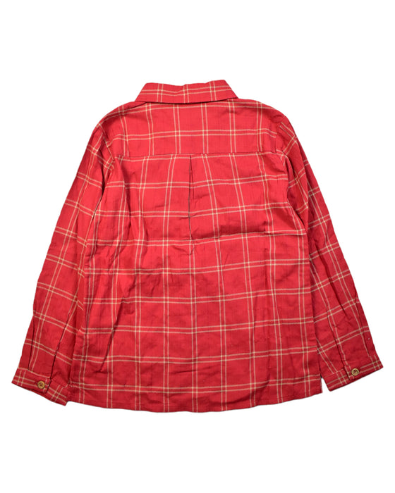 A Red Long Sleeve Tops from Bonnet à Pompon in size 6T for neutral. (Back View)
