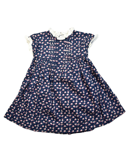 A Blue Sleeveless Dresses from Gocco in size 3T for girl. (Front View)