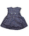 A Blue Sleeveless Dresses from Gocco in size 3T for girl. (Back View)
