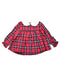 A Red Shorts Sets from Babidu in size 2T for girl. (Front View)