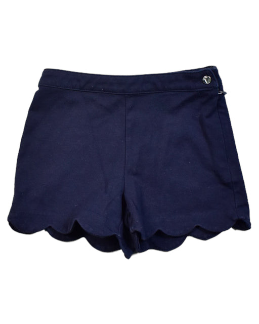 A Blue Shorts from Jacadi in size 2T for girl. (Front View)