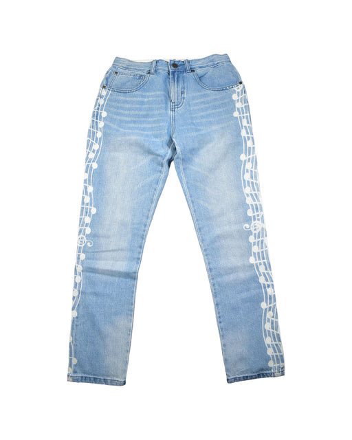 A Blue Jeans from Stella McCartney in size 12Y for girl. (Front View)