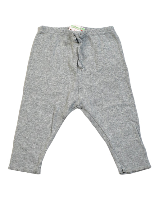 A Grey Leggings from Bonpoint in size 0-3M for girl. (Front View)