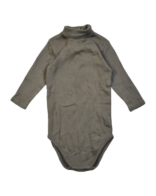 A Brown Bodysuits from Bonpoint in size 12-18M for boy. (Front View)
