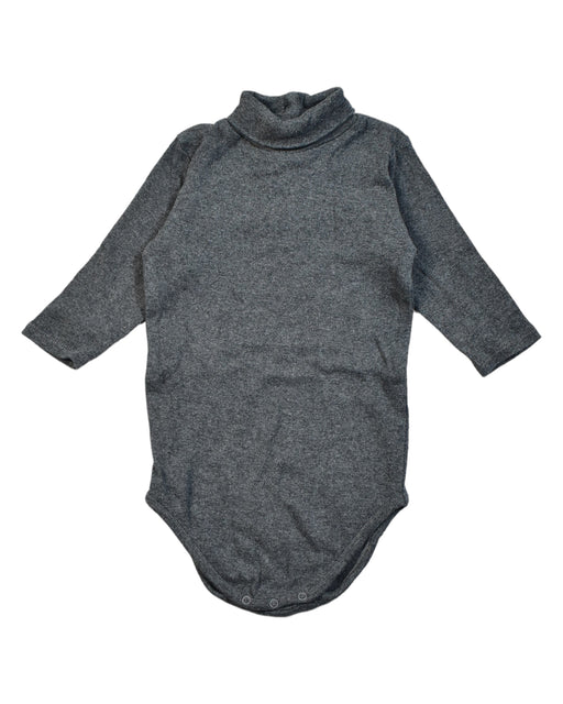 A Black Bodysuits from Bonpoint in size 6-12M for boy. (Front View)