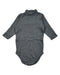 A Black Bodysuits from Bonpoint in size 6-12M for boy. (Front View)