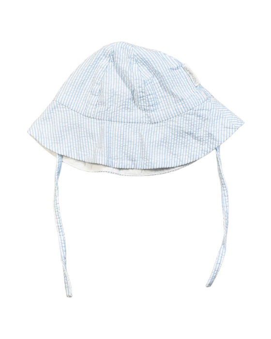 A Blue Sun Hats from Purebaby in size Newborn for girl. (Back View)