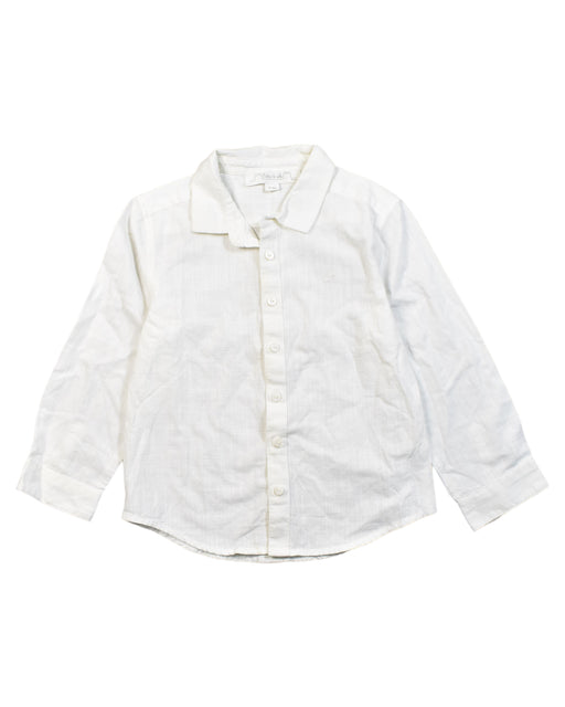 A White Shirts from Chateau de Sable in size 4T for boy. (Front View)