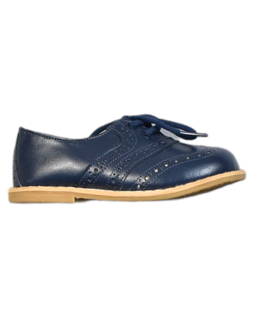 A Navy Loafers & Moccasins from Ananás Petit in size 3-6M for boy. (Front View)