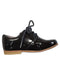 A Black Dress Shoes from Jacadi in size 18-24M for girl. (Front View)
