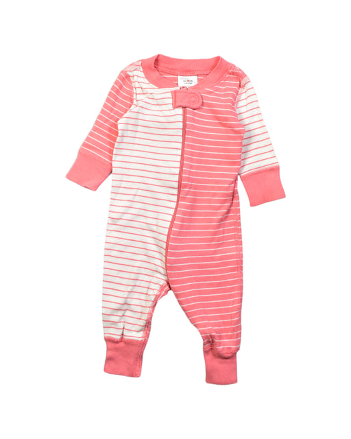 A Pink Jumpsuits from Hanna Andersson in size 3-6M for girl. (Front View)
