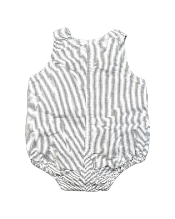 A White Bodysuits from Seed in size 3-6M for girl. (Back View)