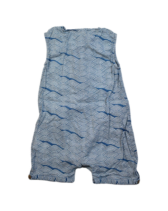 A Blue Rompers from Chateau de Sable in size 3-6M for neutral. (Back View)