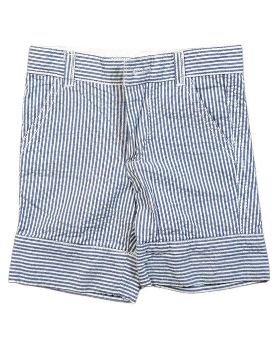 A Blue Shorts from Jacadi in size 3-6M for boy. (Front View)