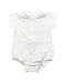 A White Bodysuits from Paz Rodriguez in size 0-3M for girl. (Front View)