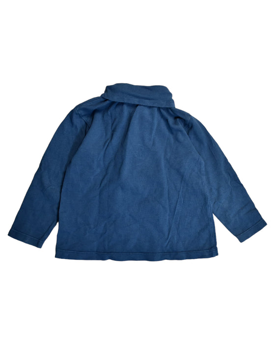 A Blue Long Sleeve Polos from La Coqueta in size 12-18M for boy. (Back View)