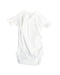 A White Bodysuits from Petit Bateau in size 3-6M for boy. (Back View)
