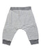 A White Sweatpants from Petit Bateau in size 6-12M for boy. (Back View)