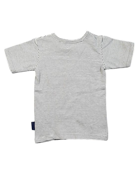 A White T Shirts from Pappe in size 2T for boy. (Back View)