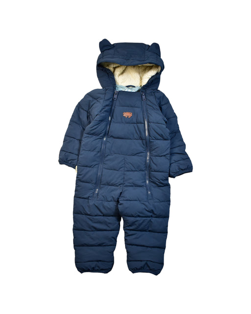 A Navy Snowsuits from Toastie in size 18-24M for neutral. (Front View)