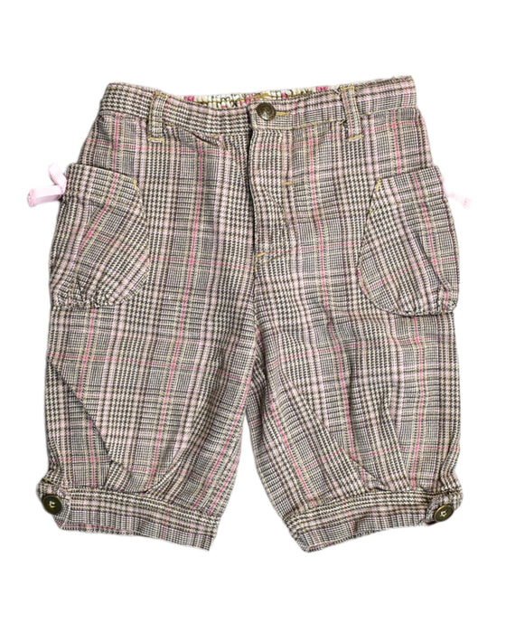 A Brown Casual Pants from PONEY in size 6-12M for girl. (Front View)