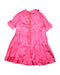 A Pink Short Sleeve Dresses from MiMiSol in size 8Y for girl. (Back View)