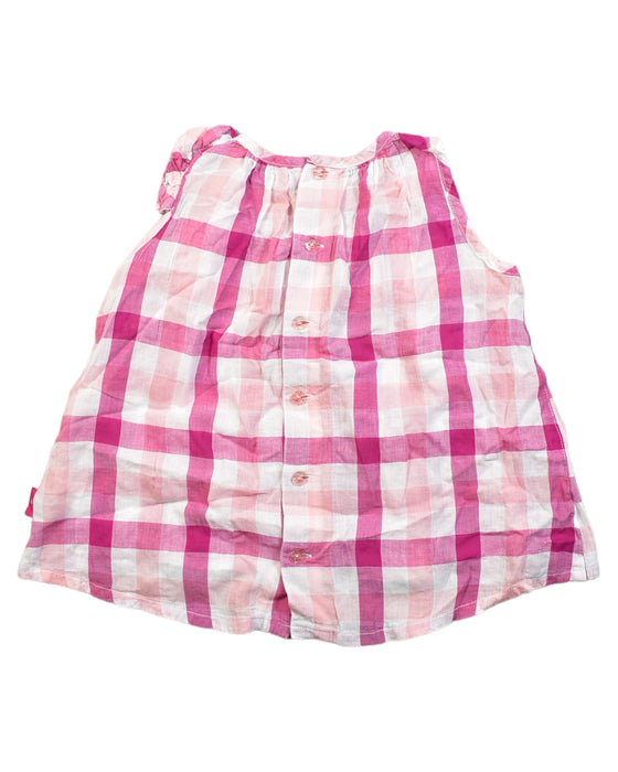 A Pink Sleeveless Tops from Hakka in size 4T for girl. (Back View)
